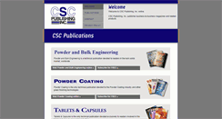 Desktop Screenshot of cscpublishinginc.com